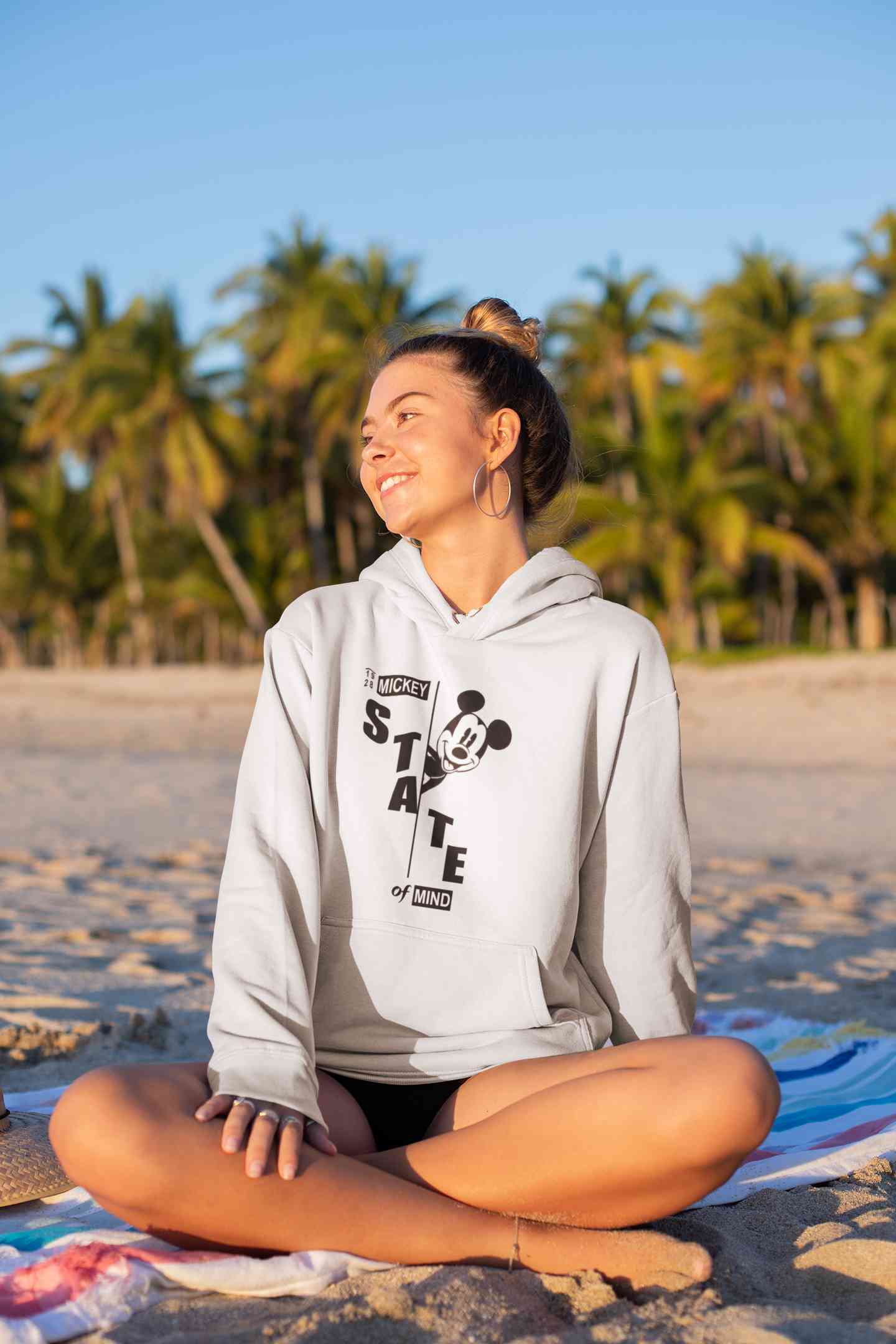 State Of Mind Hoodies for Women-FunkyTeesClub
