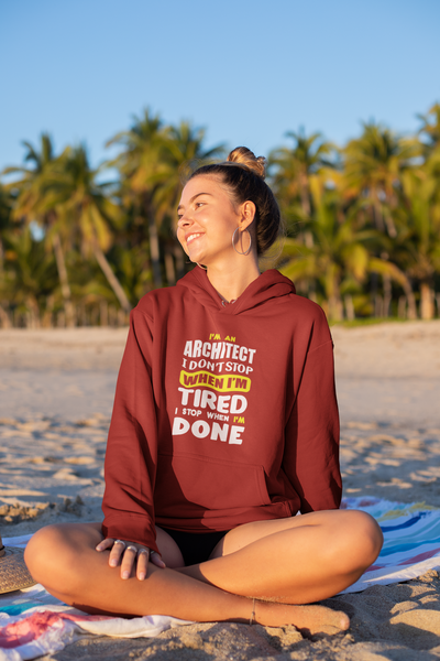 I Am Architect Profession Hoodies for Women-FunkyTeesClub