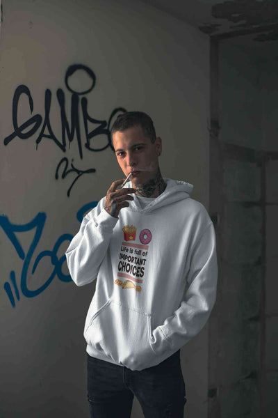 Sweet Choices Men Hoodies-FunkyTeesClub