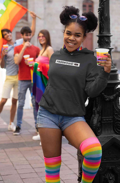 Password Hoodies for Women-FunkyTeesClub