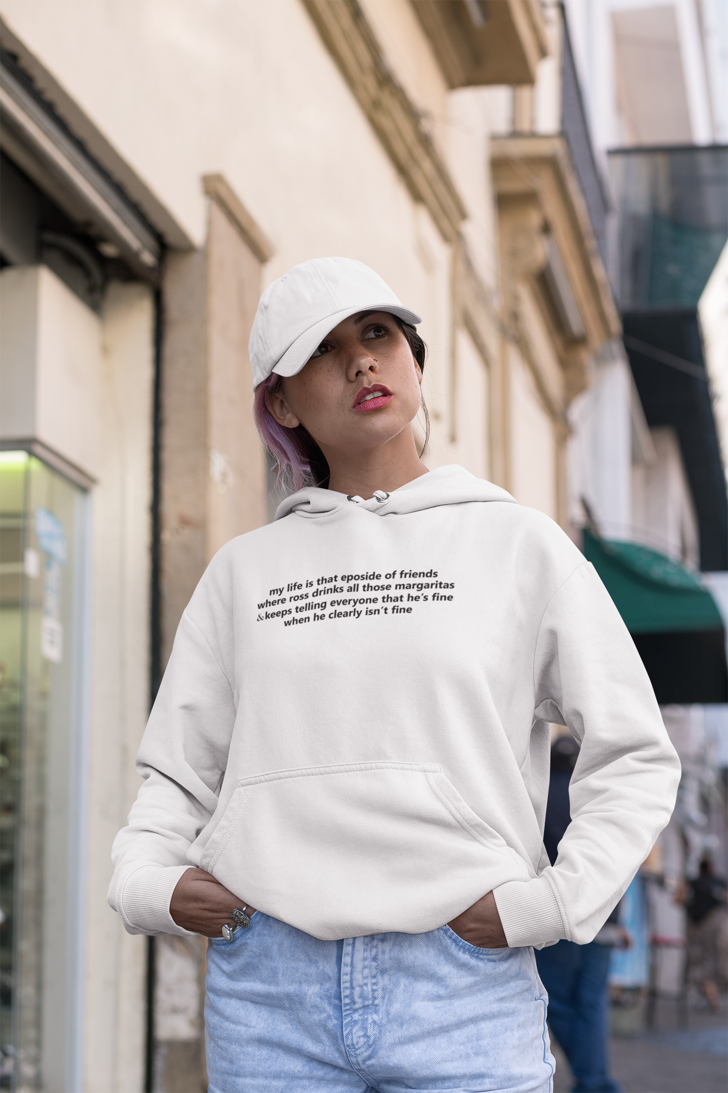 My Life Is That Eposide of Friends Hoodies for Women-FunkyTeesClub