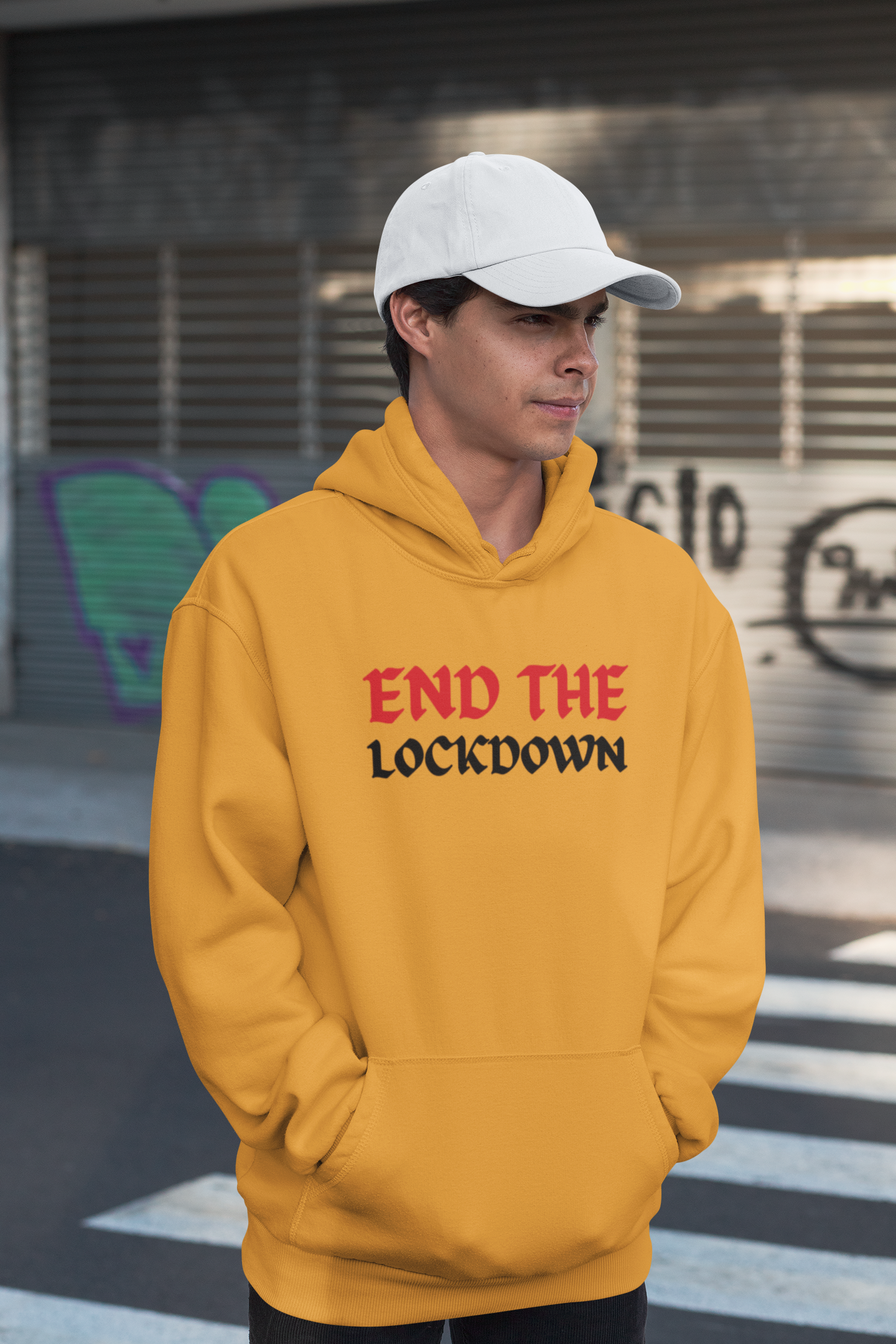 Anti Lockdown Anti Government Men Hoodies-FunkyTeesClub