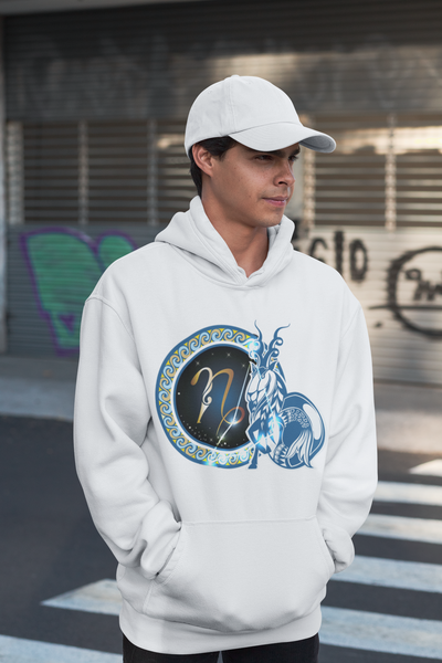 Capricon Zodiac Sign Men Hoodies-FunkyTeesClub