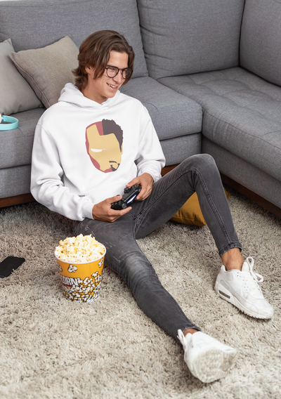 Iron Man Web Series Men Hoodies-FunkyTeesClub