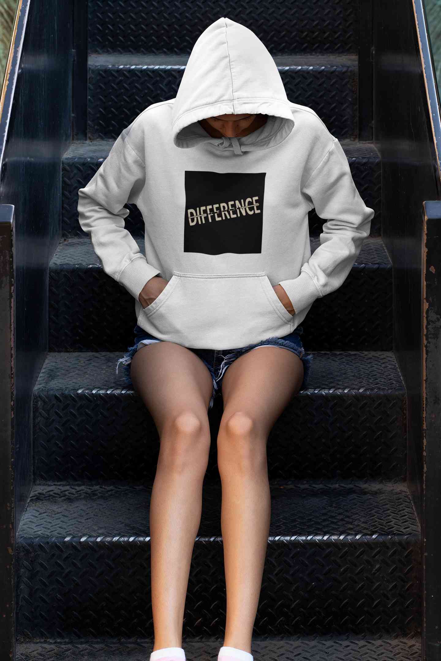 Difference Of Opinion Hoodies for Women-FunkyTeesClub