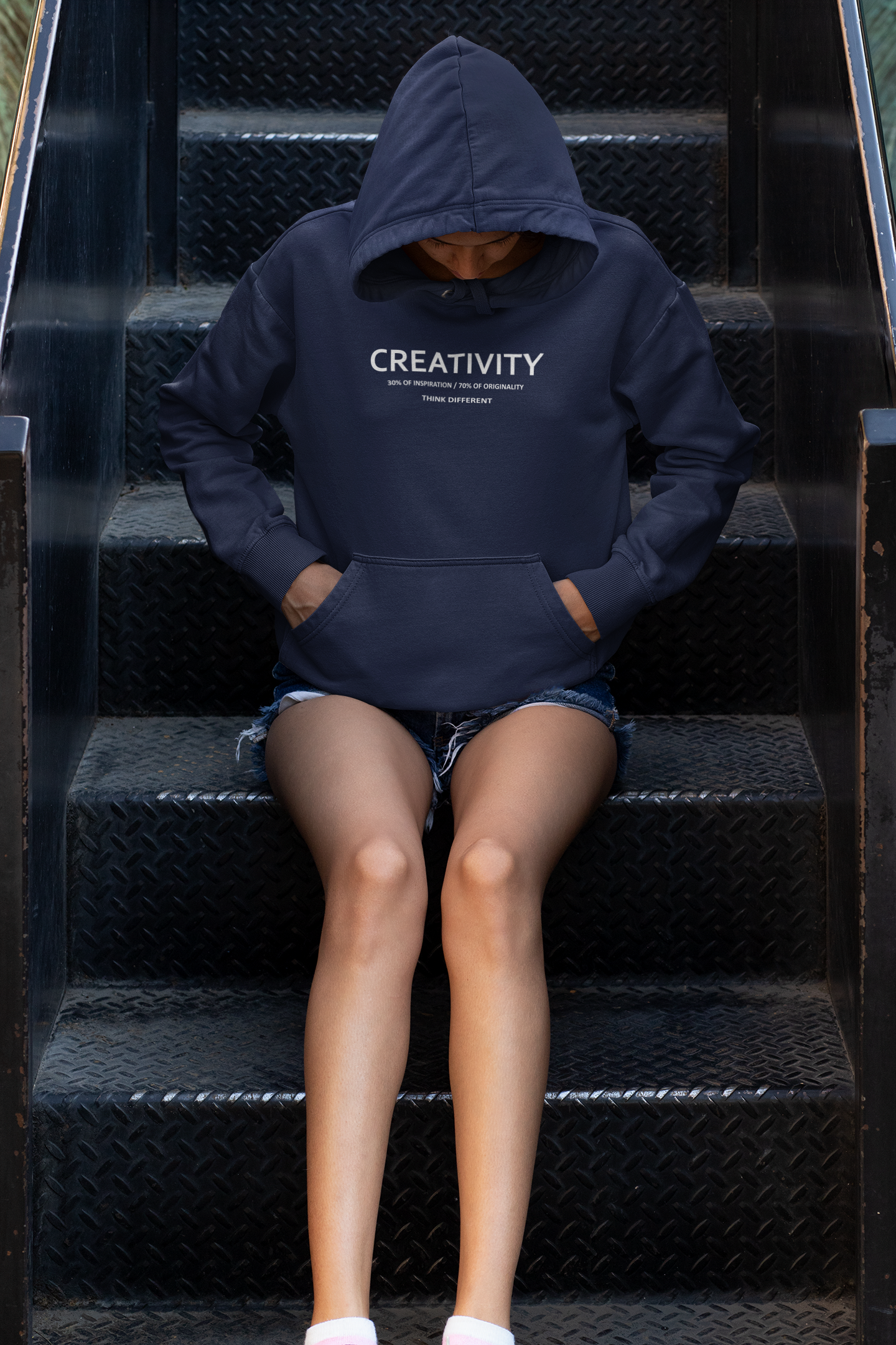 Creativity Quotes Hoodies for Women-FunkyTeesClub