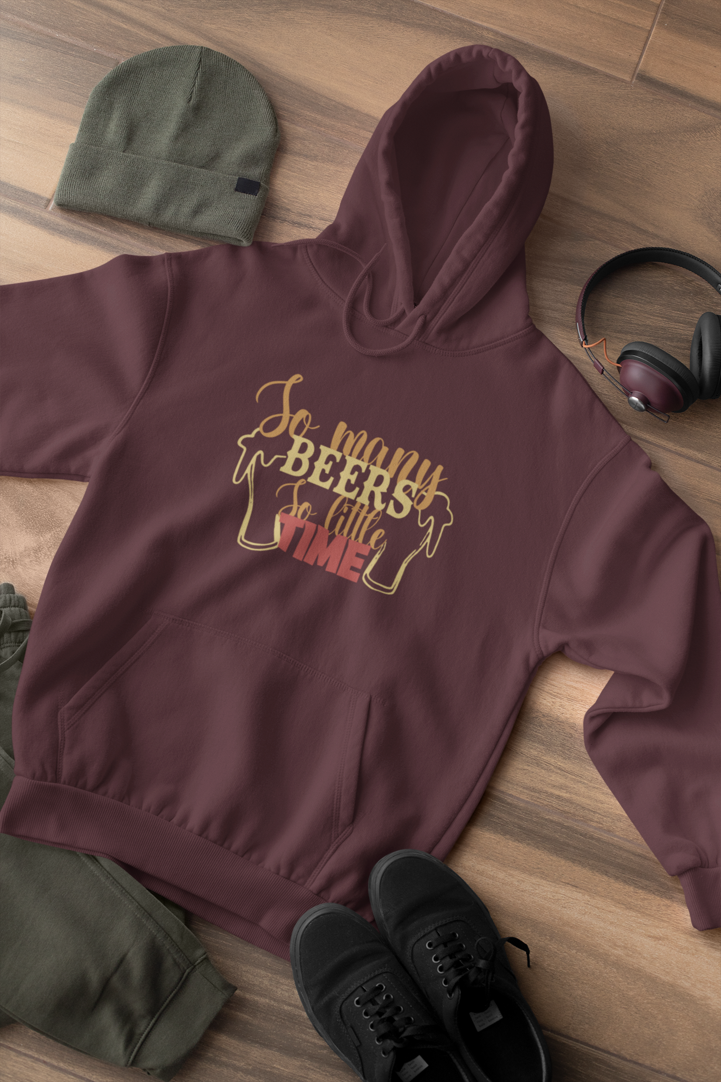 So Many Beers Hoodies for Women-FunkyTeesClub