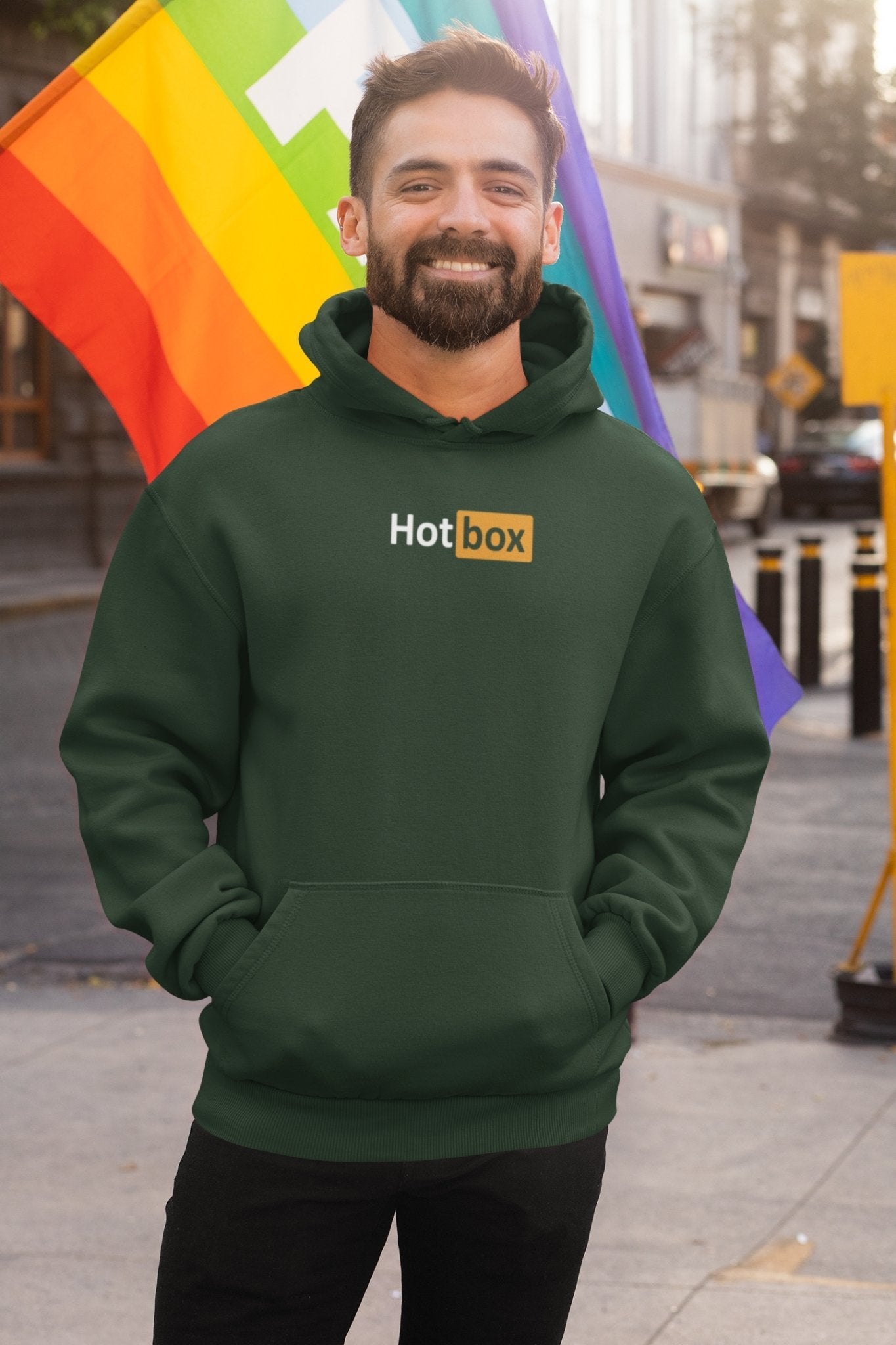Hot Box Men Hoodies-FunkyTeesClub - Funky Tees Club
