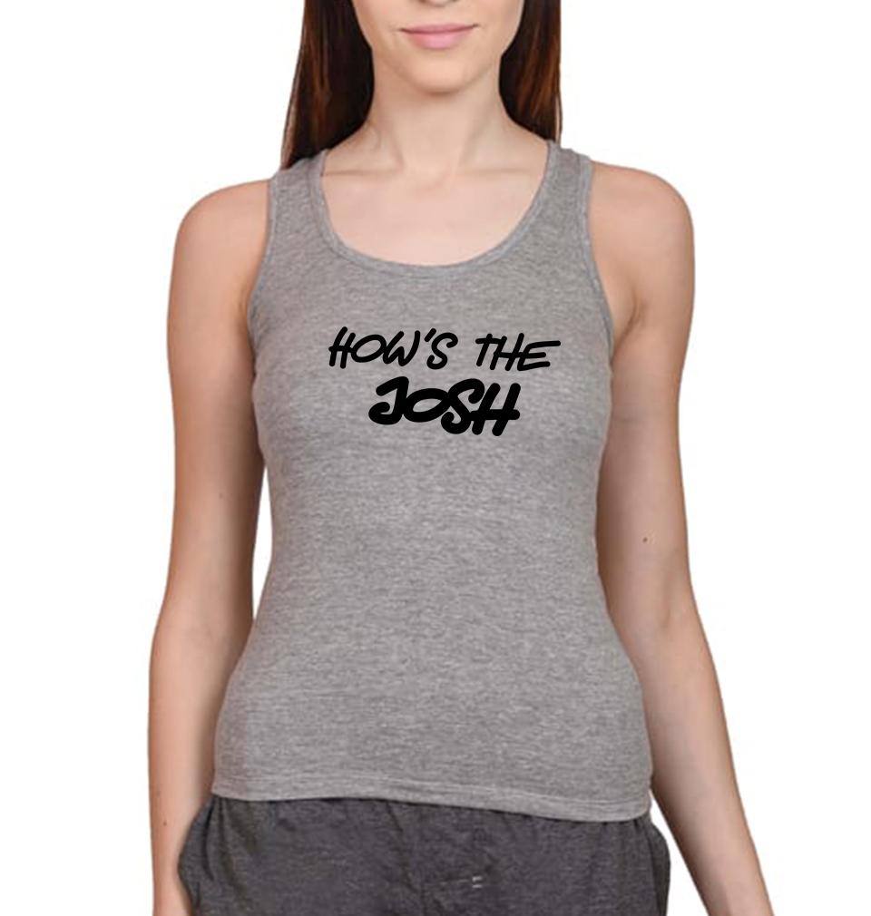 How's The Josh Women Tank Top-FunkyTeesClub - FunkyTeesClub