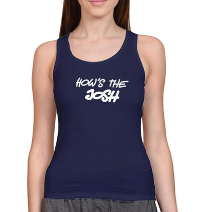 How's The Josh Women Tank Top-FunkyTeesClub - FunkyTeesClub