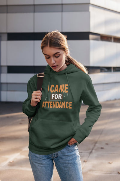 I Came For Attendance Engineering Hoodies for Women-FunkyTeesClub - Funky Tees Club