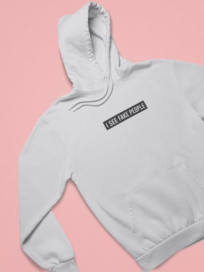 I See Fake People Hoodies for Women-FunkyTeesClub - Funky Tees Club