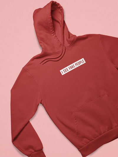I See Fake People Hoodies for Women-FunkyTeesClub - Funky Tees Club