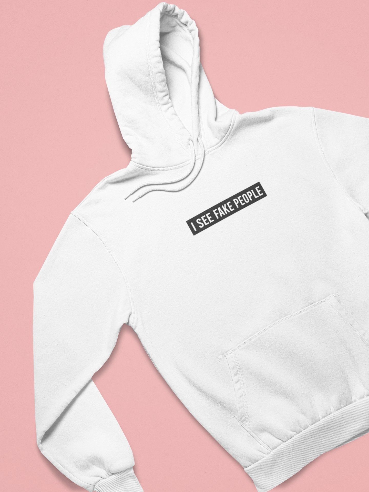 I See Fake People Hoodies for Women-FunkyTeesClub - Funky Tees Club