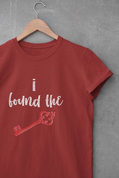My Heart Is Locked Couple Half Sleeves T-Shirts -FunkyTeesClub