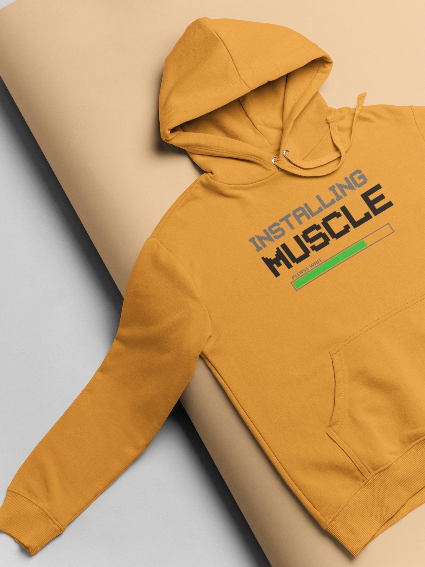 Installing Muscles Gym And Workout Hoodies for Women-FunkyTeesClub - Funky Tees Club