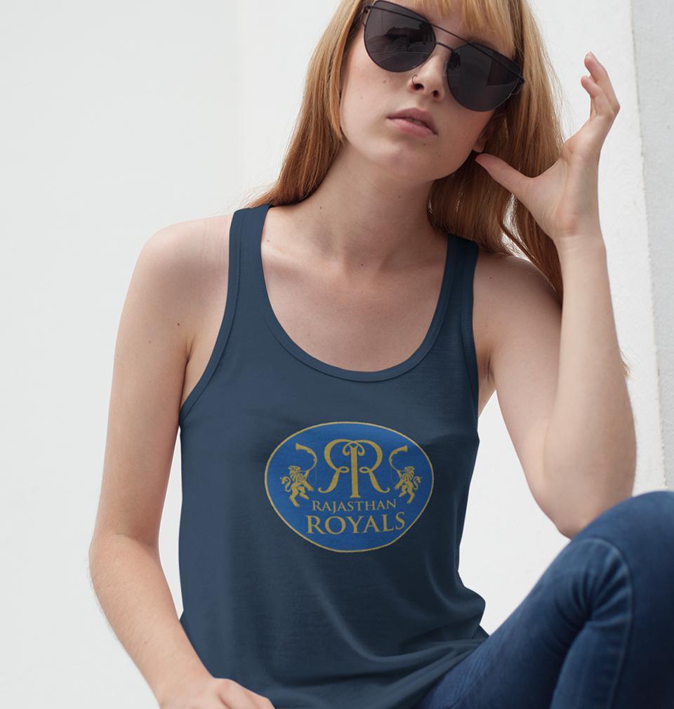IPL RR Rajasthan Royals Women Tank Top-FunkyTeesClub - FunkyTeesClub