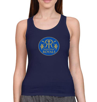 IPL RR Rajasthan Royals Women Tank Top-FunkyTeesClub - FunkyTeesClub