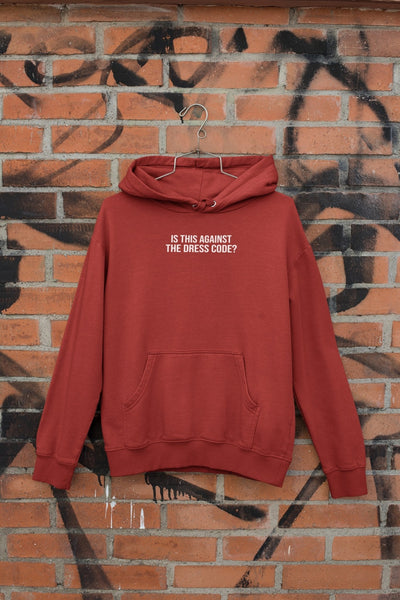 Is This Against Dress Code Hoodies for Women-FunkyTeesClub - Funky Tees Club