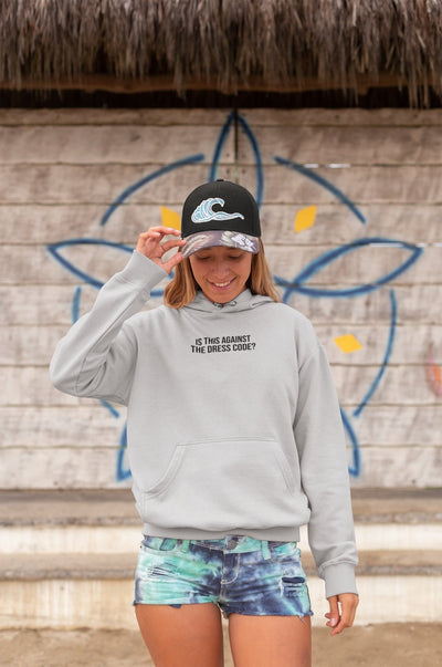 Is This Against Dress Code Hoodies for Women-FunkyTeesClub - Funky Tees Club