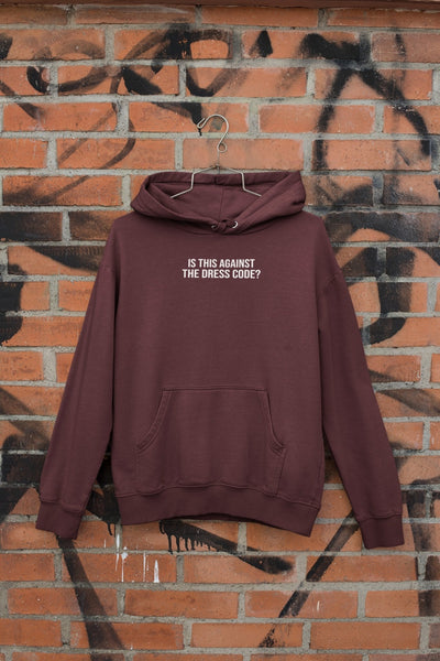 Is This Against Dress Code Hoodies for Women-FunkyTeesClub - Funky Tees Club