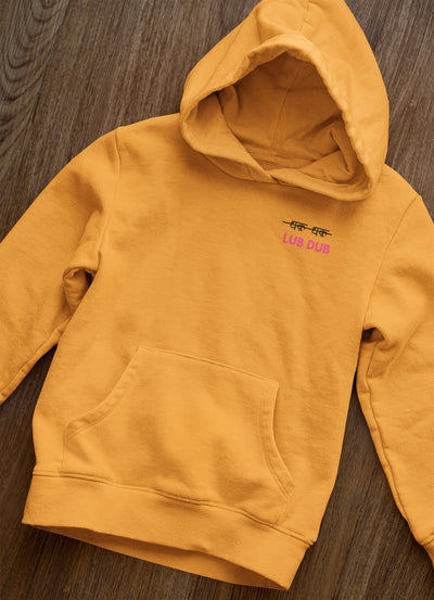 Its Lub Dub Hoodies for Women-FunkyTeesClub - Funky Tees Club