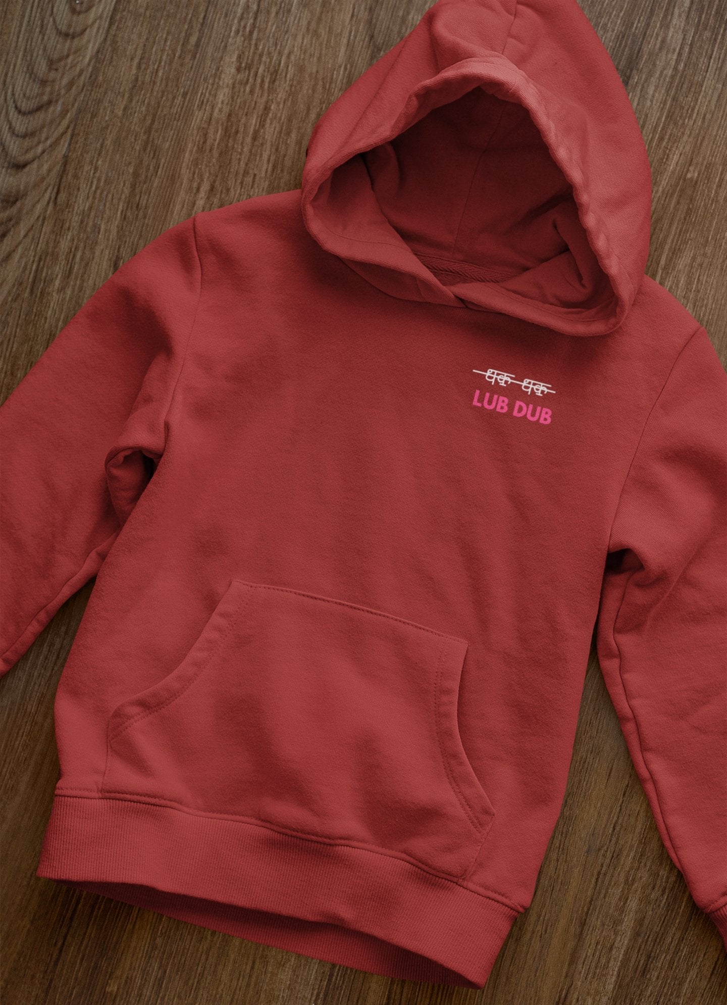 Its Lub Dub Men Hoodies-FunkyTeesClub - Funky Tees Club