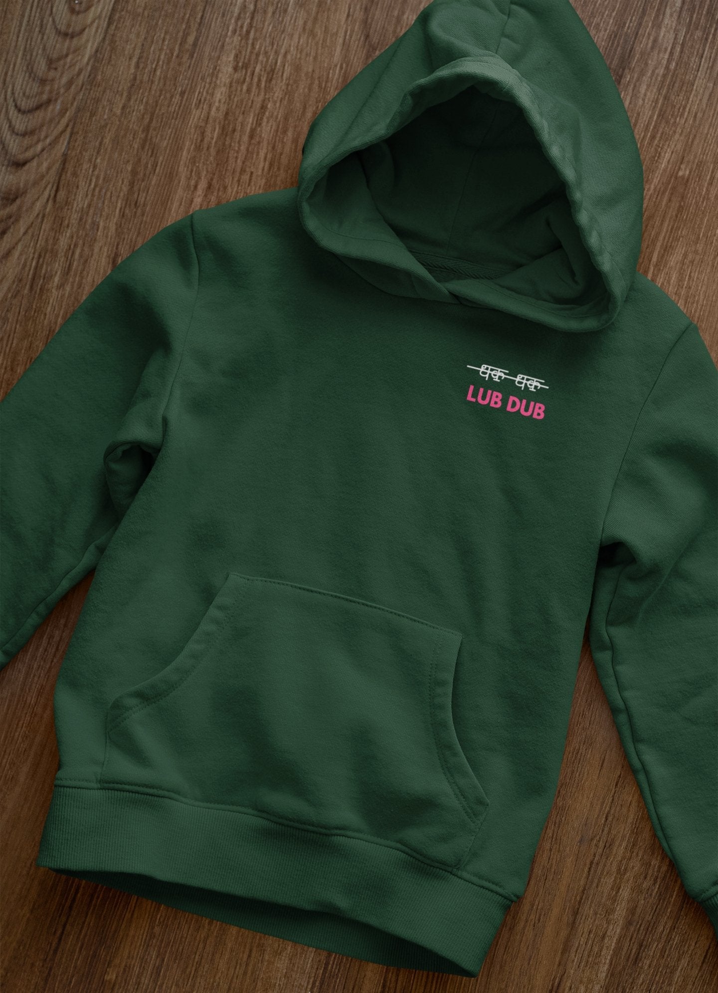 Its Lub Dub Men Hoodies-FunkyTeesClub - Funky Tees Club