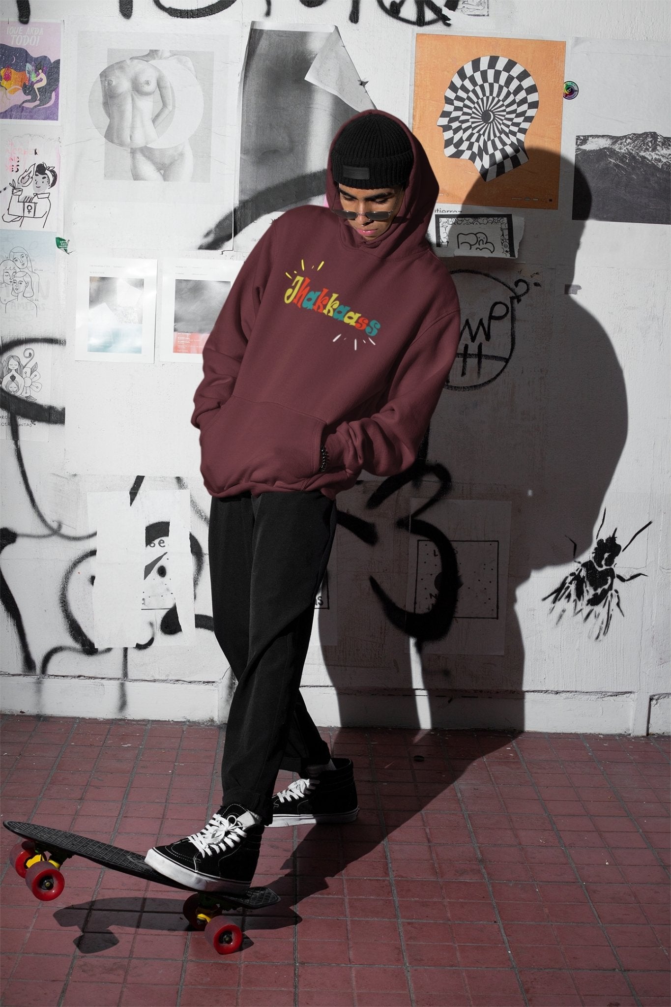 Jhakkaass Men Hoodies-FunkyTeesClub - Funky Tees Club