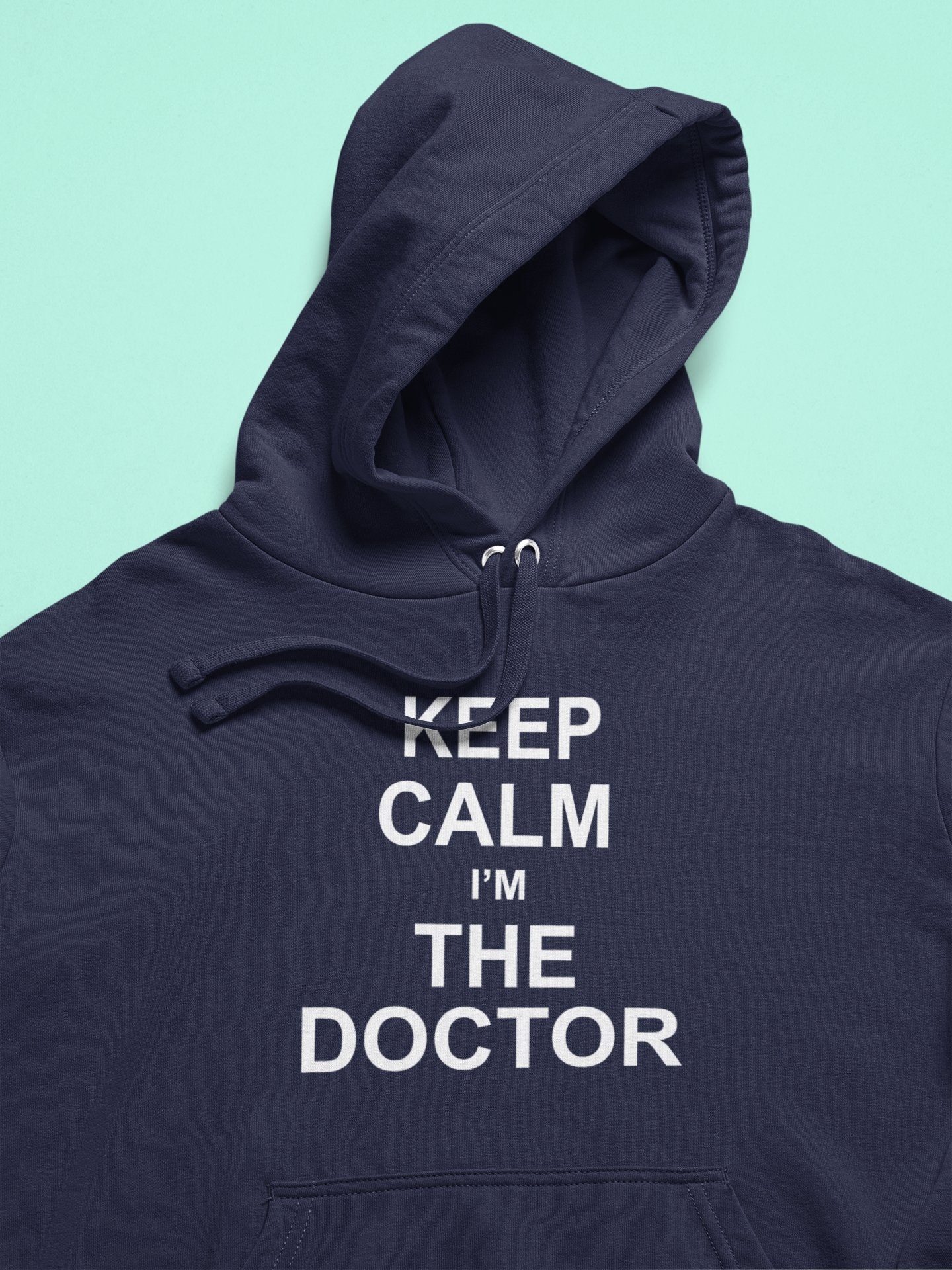 Keep Calm I Am A Doctor Men Hoodies-FunkyTeesClub - Funky Tees Club