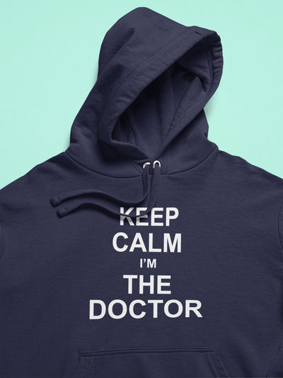 Keep Calm I Am A Doctor Men Hoodies-FunkyTeesClub - Funky Tees Club