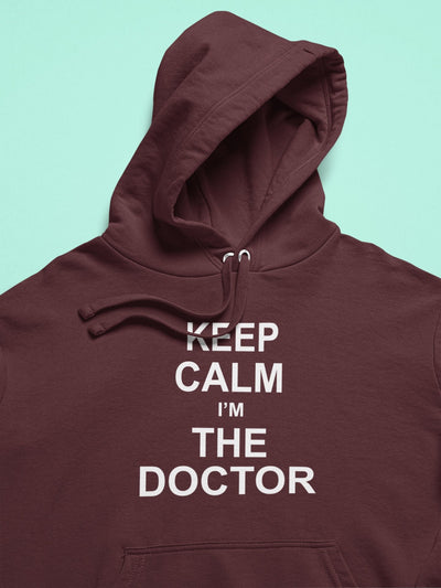 Keep Calm I Am A Doctor Men Hoodies-FunkyTeesClub - Funky Tees Club