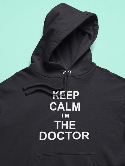 Keep Calm I Am A Doctor Men Hoodies-FunkyTeesClub - Funky Tees Club