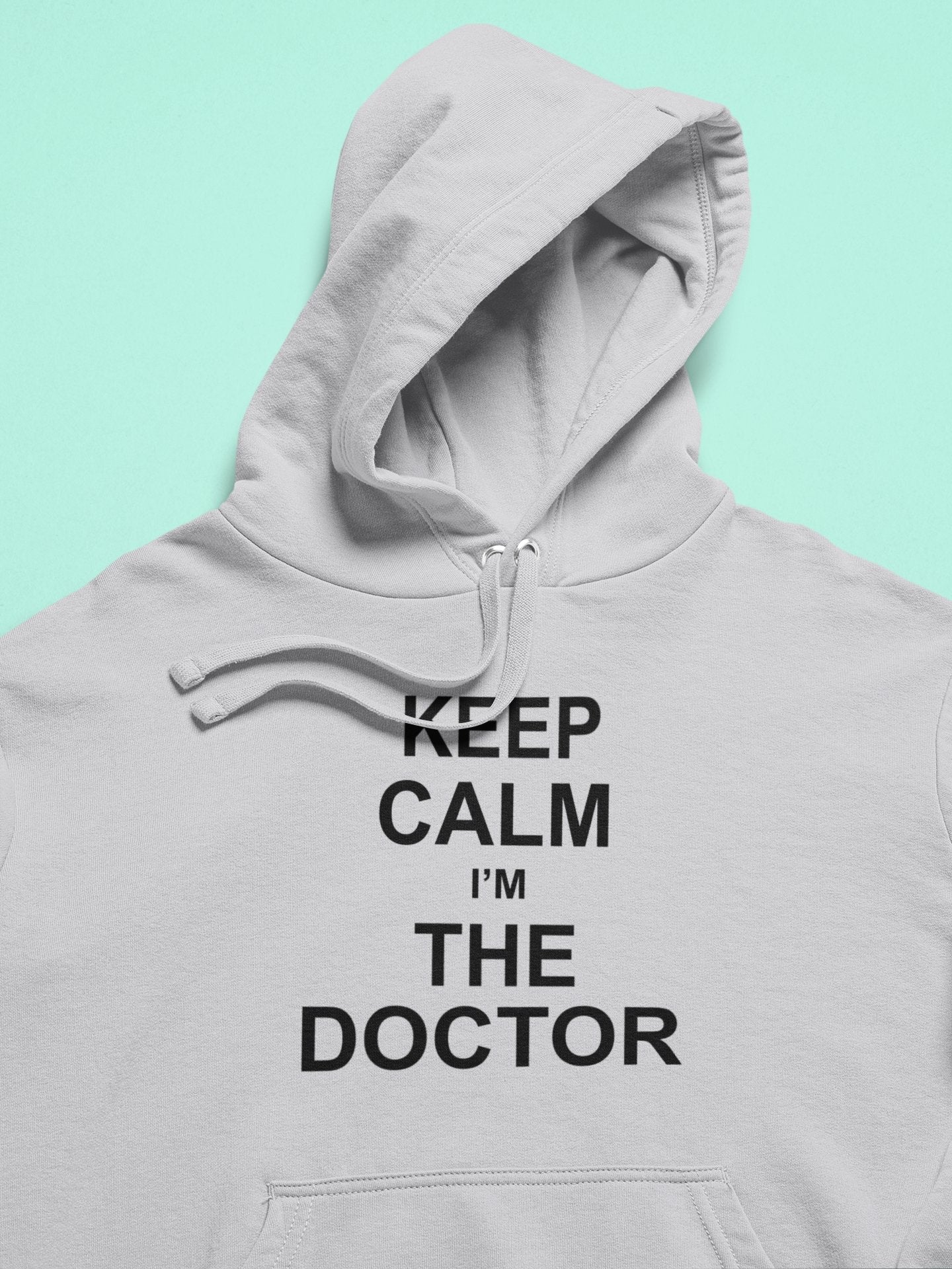Keep Calm I Am A Doctor Men Hoodies-FunkyTeesClub - Funky Tees Club