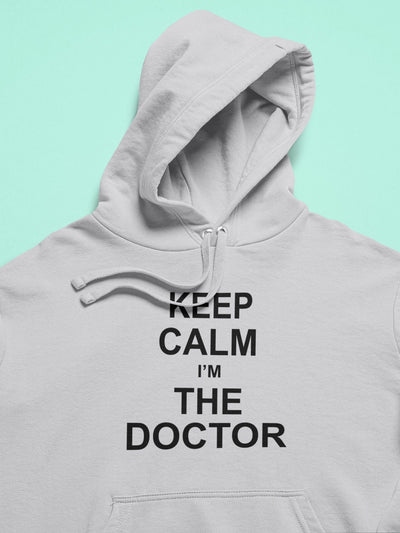 Keep Calm I Am A Doctor Men Hoodies-FunkyTeesClub - Funky Tees Club