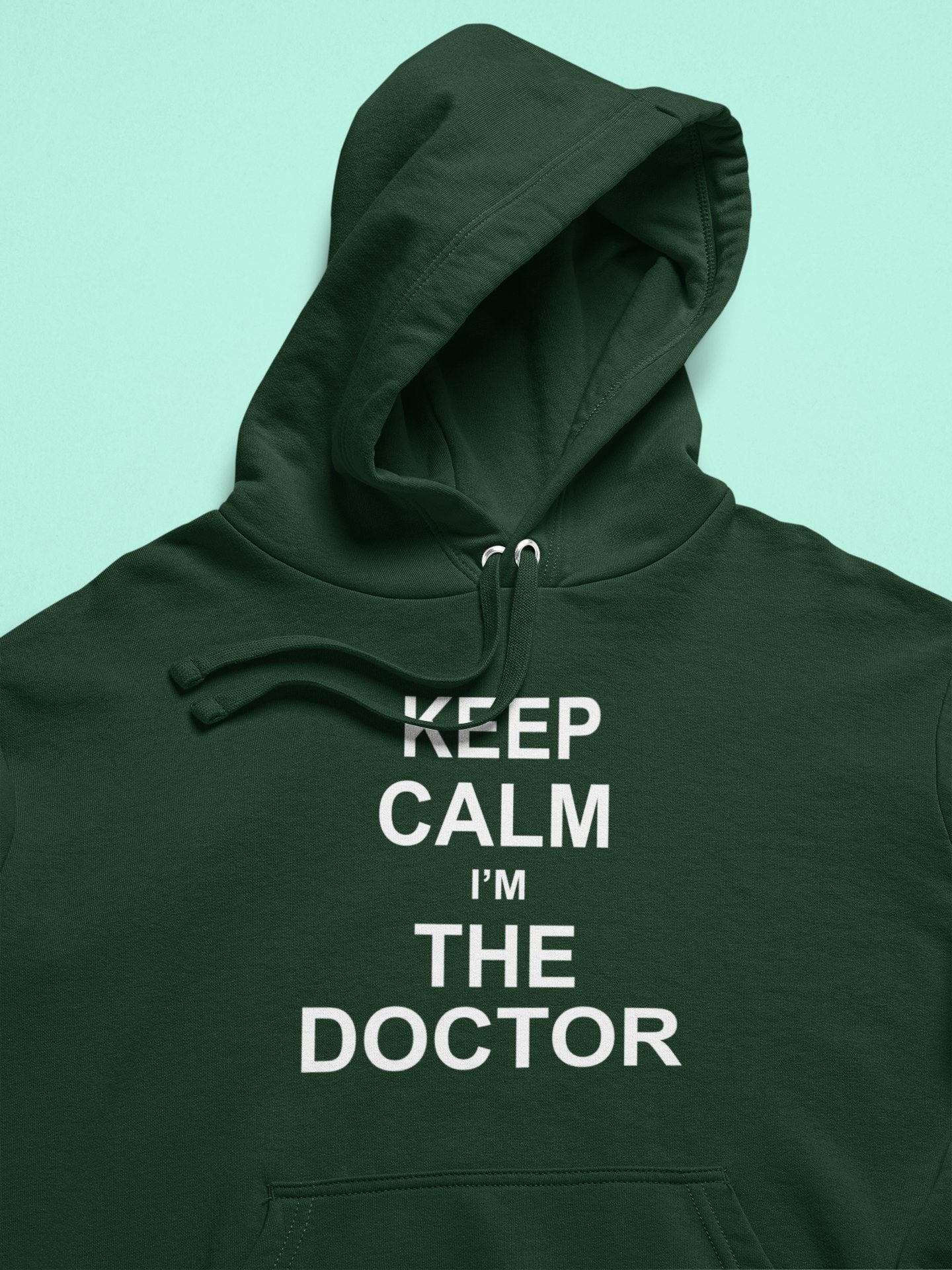 Keep Calm I Am A Doctor Men Hoodies-FunkyTeesClub - Funky Tees Club
