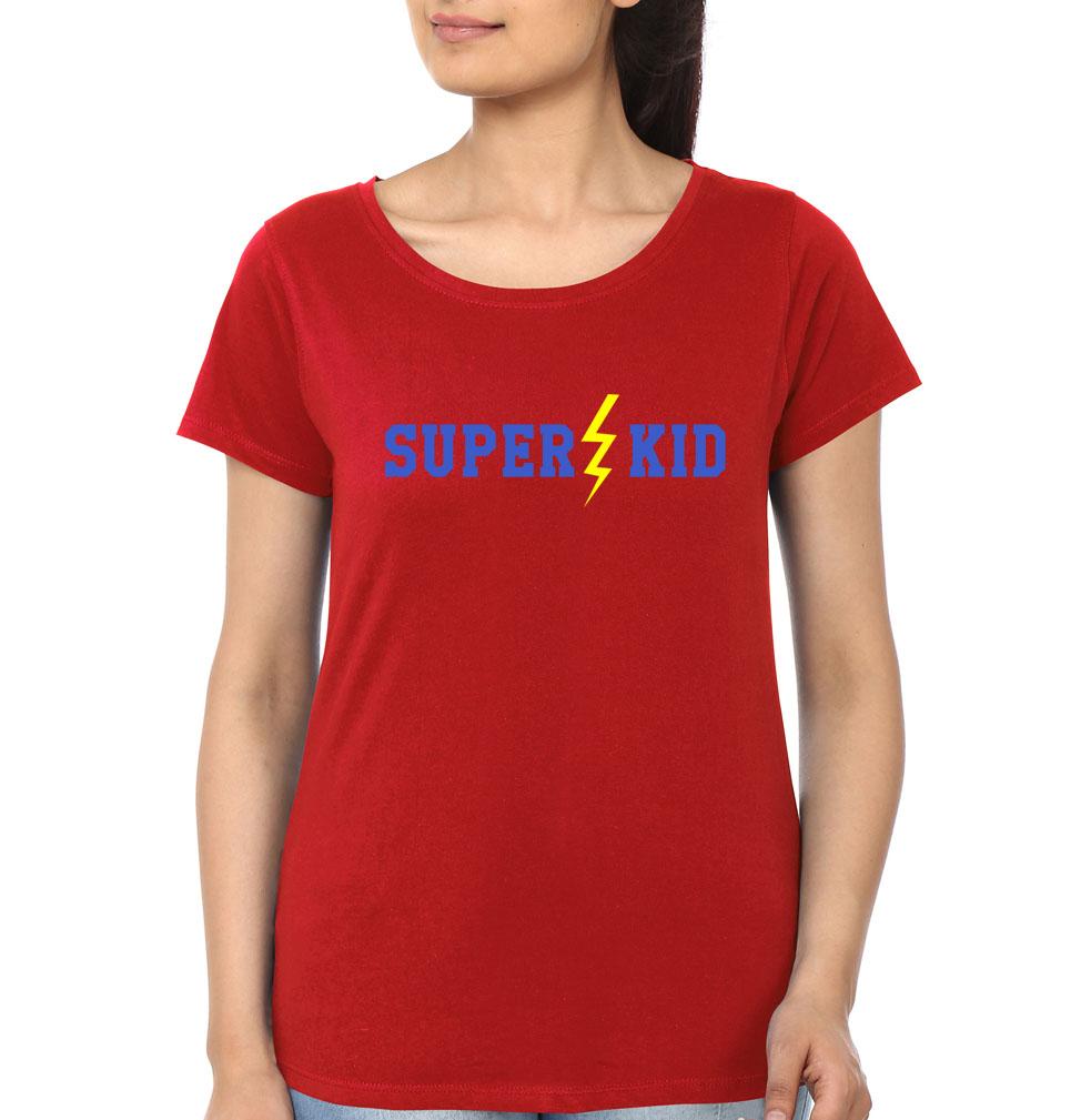Super Dad Super Kid Father and Daughter Matching T-Shirt- FunkyTeesClub