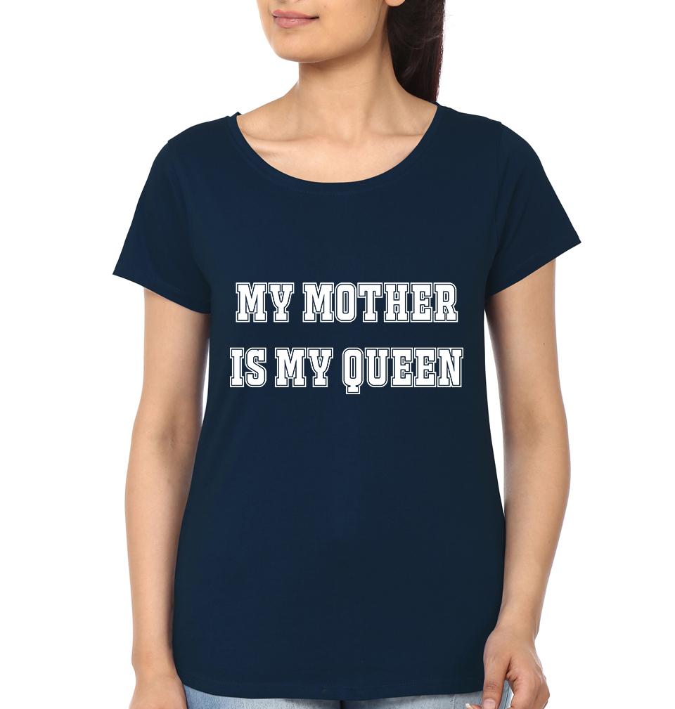 My Daughter Is My Princess My Mother Is My Queen Mother and Daughter Matching T-Shirt- FunkyTeesClub