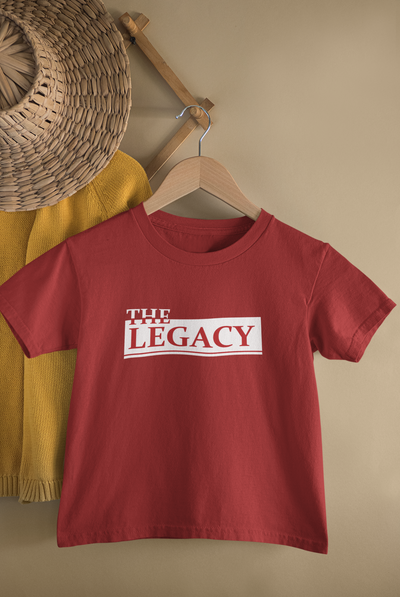 The Legend Mother And Son Red Matching T-Shirt- FunkyTeesClub