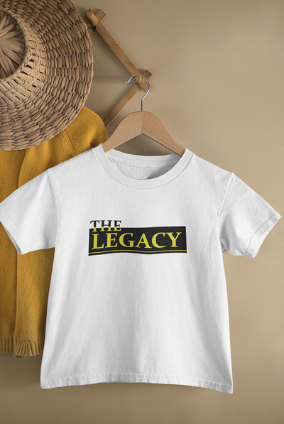 The Legend Mother And Son White Matching T-Shirt- FunkyTeesClub