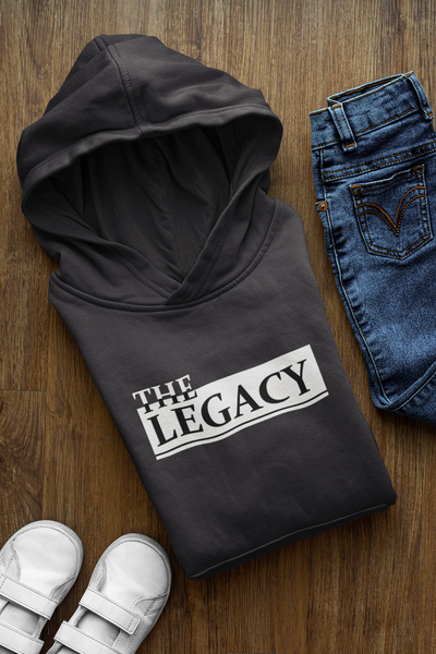 The Legend Father and Son Black Matching Hoodies- FunkyTeesClub