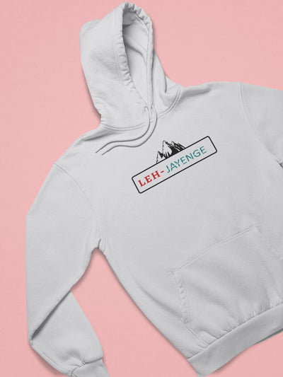 Leh Jayenge Hoodies for Women-FunkyTeesClub - Funky Tees Club