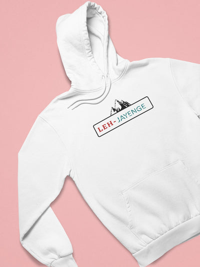 Leh Jayenge Hoodies for Women-FunkyTeesClub - Funky Tees Club