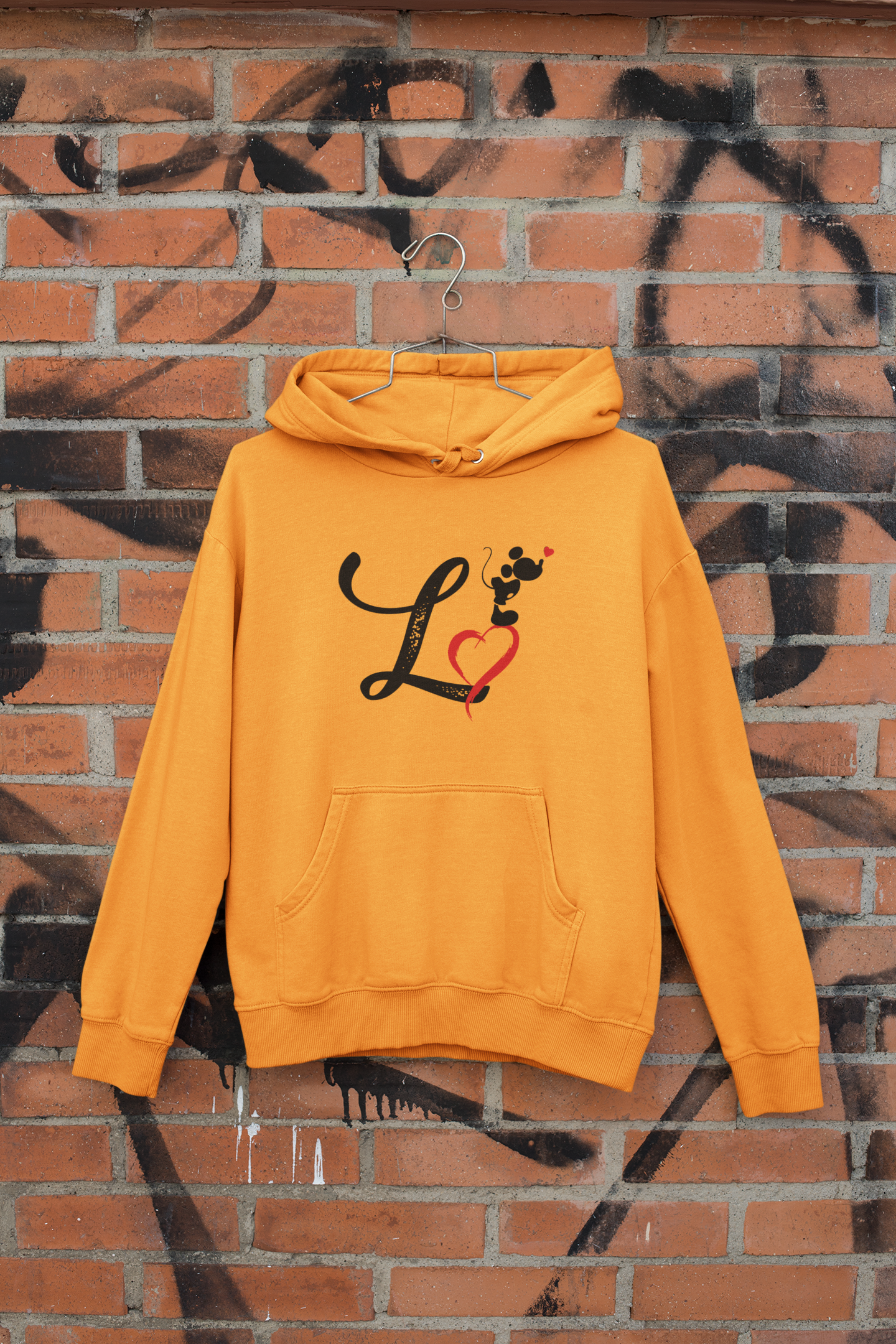 Love Couple Hoodie-FunkyTeesClub