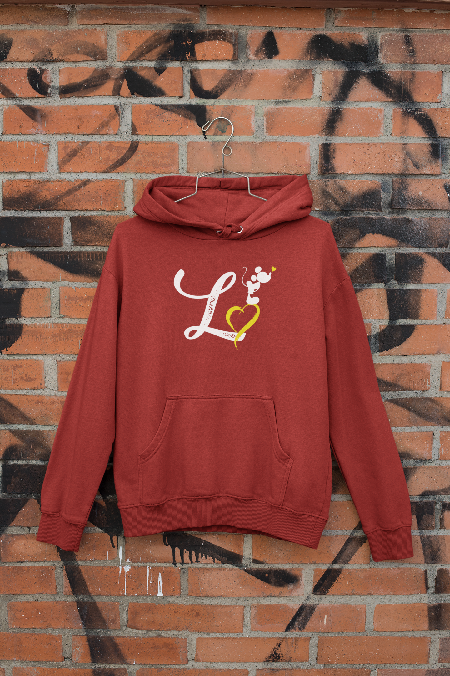 Love Couple Hoodie-FunkyTeesClub