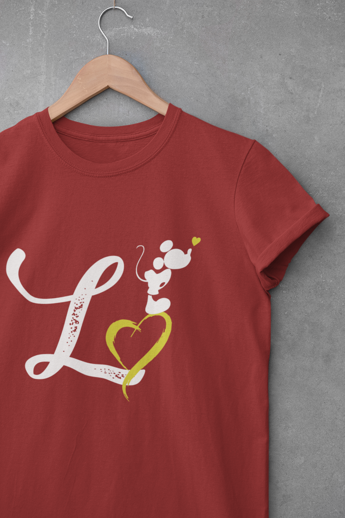 Love Couple Half Sleeves T-Shirts -FunkyTeesClub