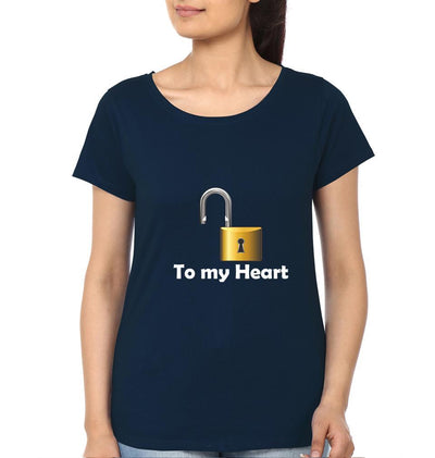 Soul Mate Couple Half Sleeves T-Shirts -FunkyTees