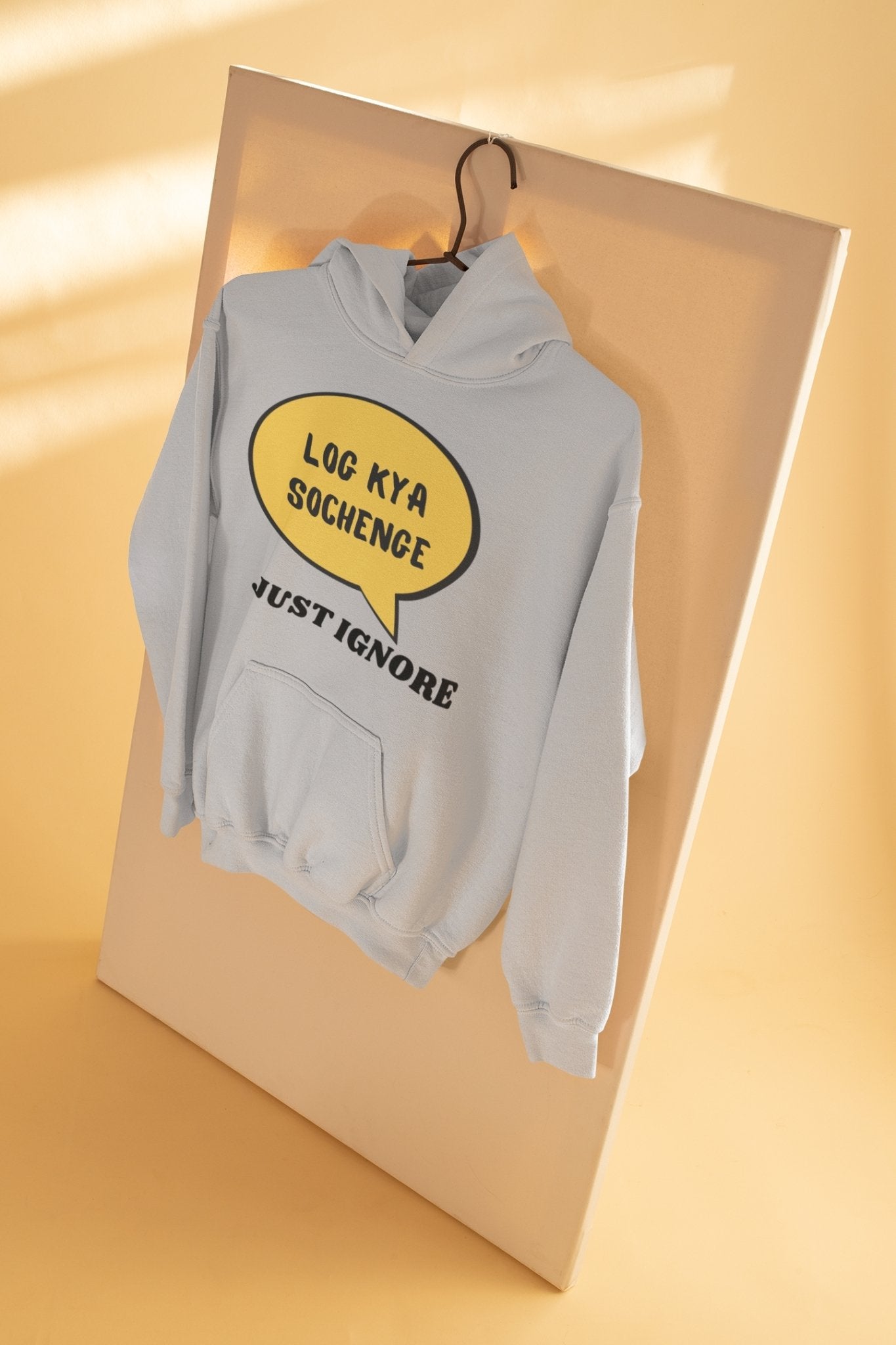 Log Kya Sochenge Hoodies for Women-FunkyTeesClub - Funky Tees Club