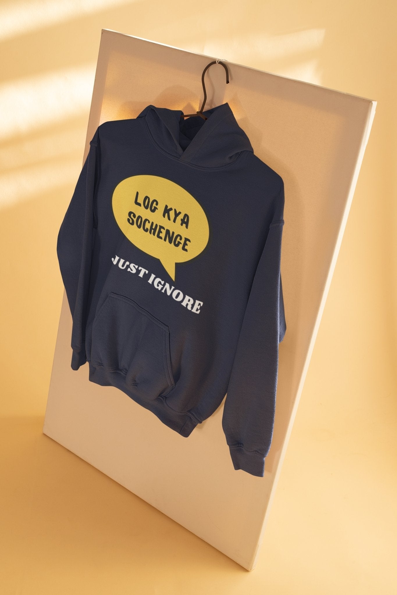 Log Kya Sochenge Hoodies for Women-FunkyTeesClub - Funky Tees Club