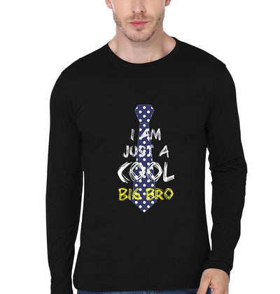 Cool Bro Brother-Brother Full Sleeves T-Shirts -FunkyTees